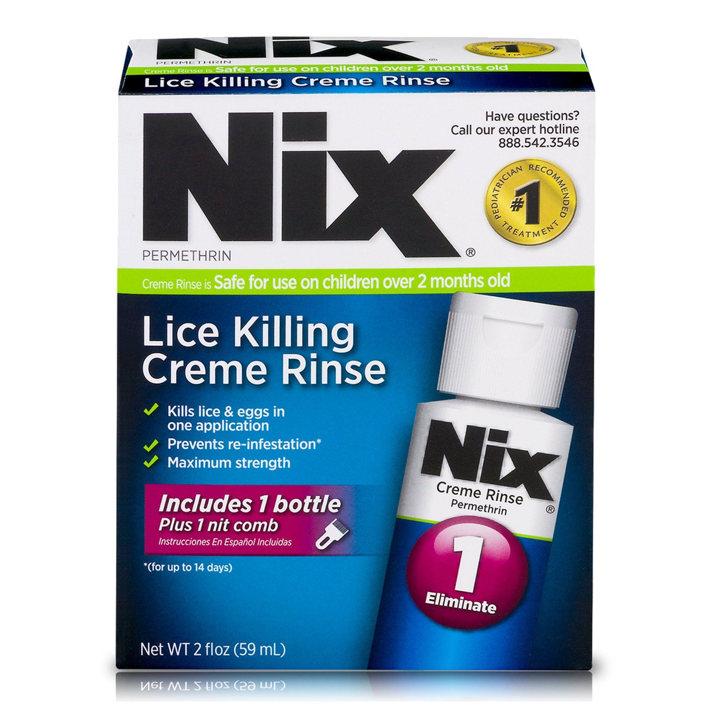 Nix Lice Creme Rinse & Nit Comb Kit