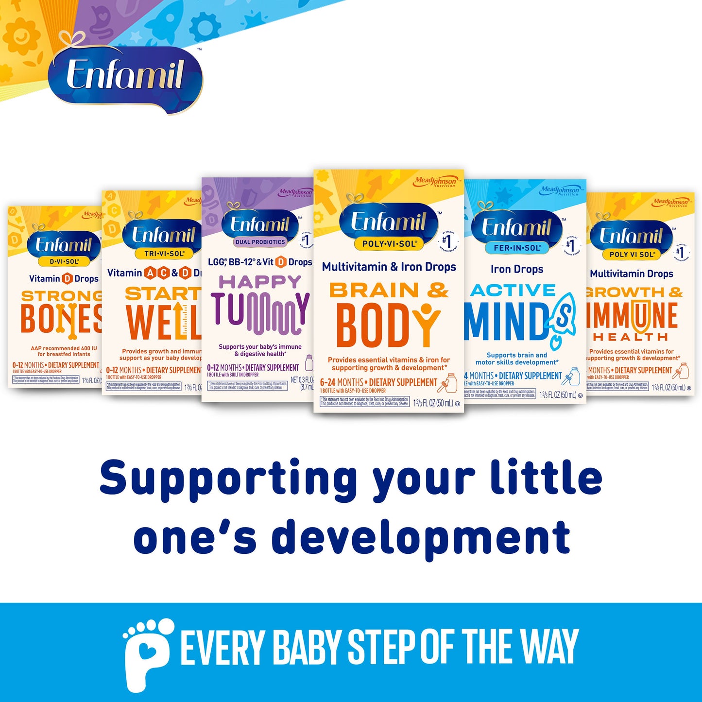 Enfamil Poly-Vi-Sol Iron & Multivitamin Supplement Drops
