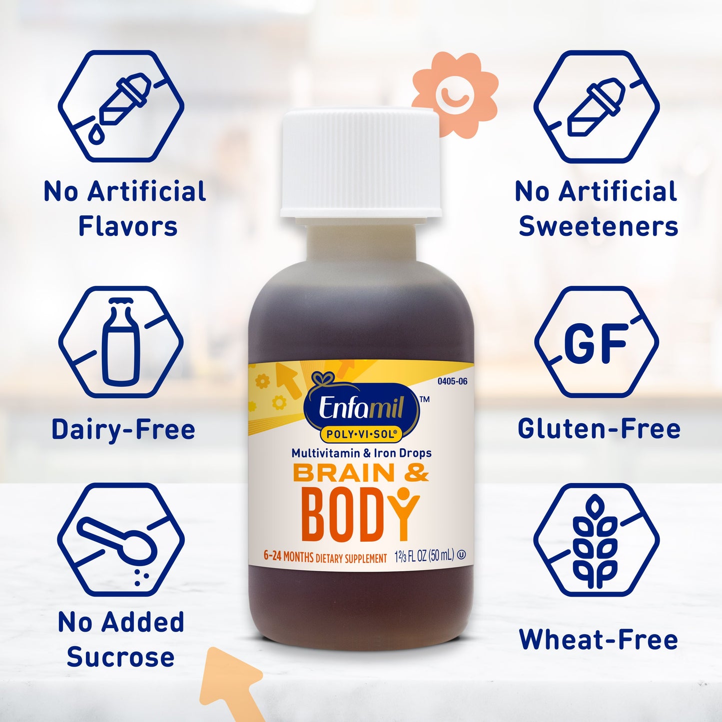 Enfamil Poly-Vi-Sol Iron & Multivitamin Supplement Drops
