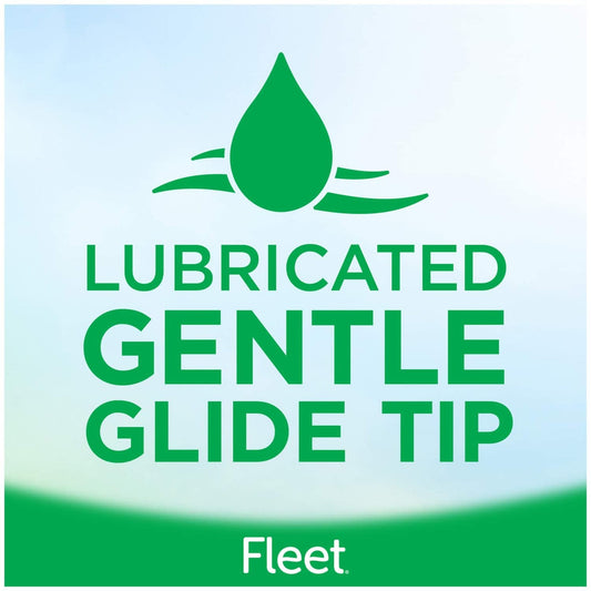 Fleet Laxative Saline Enema with Gentle Glide Tip