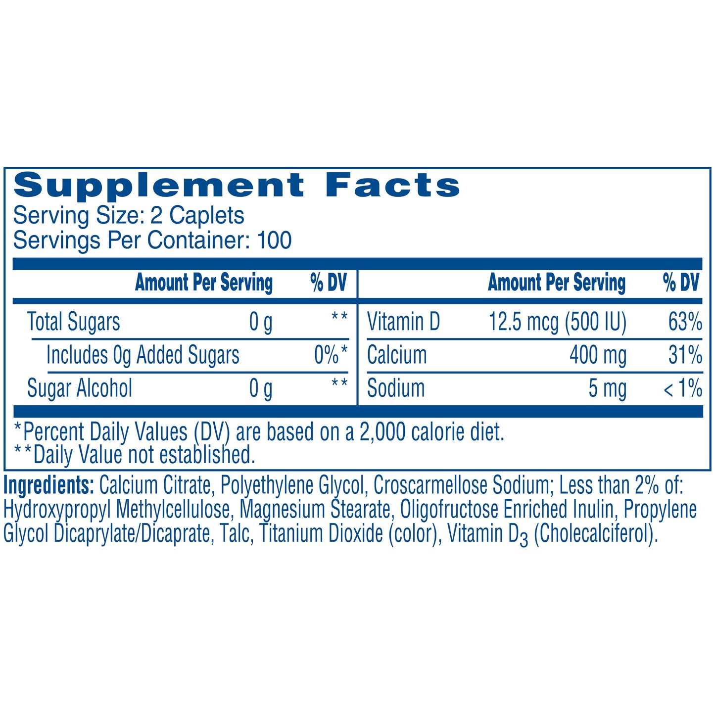 Citracal Calcium Citrate  + D3 Petites Coated Tablets