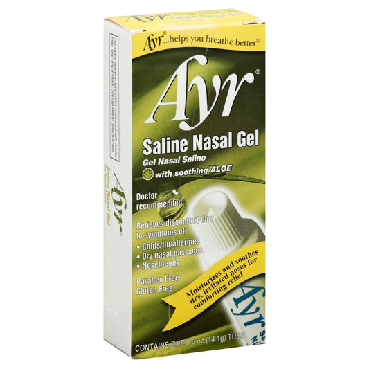 Ayr Saline Nasal Gel with Soothing Aloe