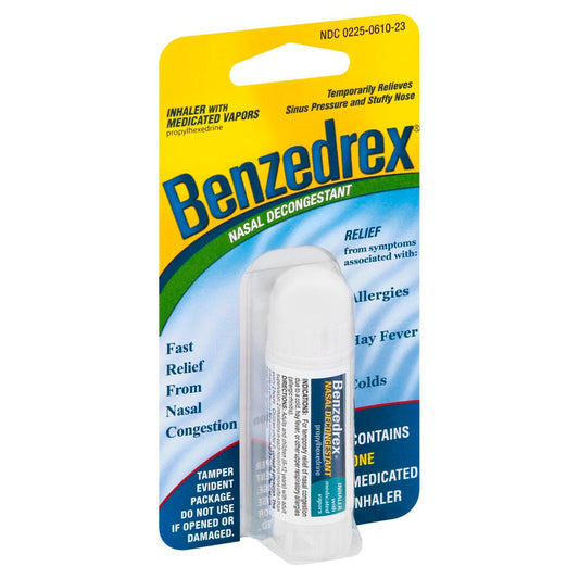 Benzedrex Nasal Decongestant Inhaler