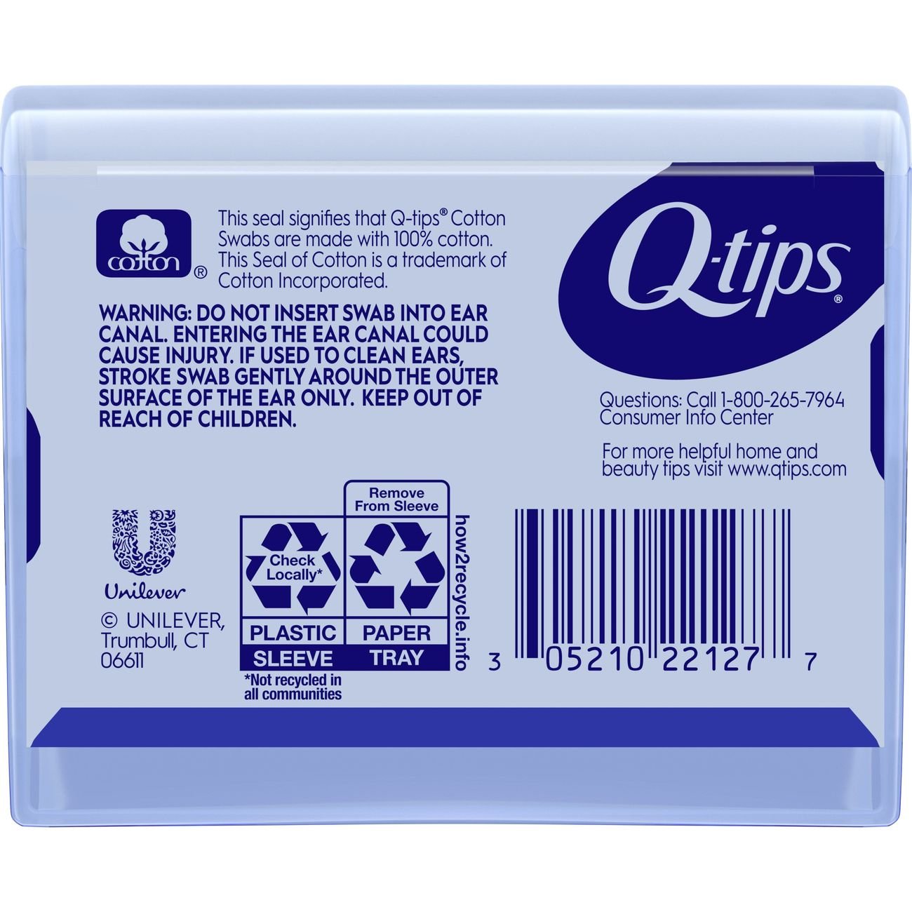 Q-tips Travel Size Orginal Cotton Swabs