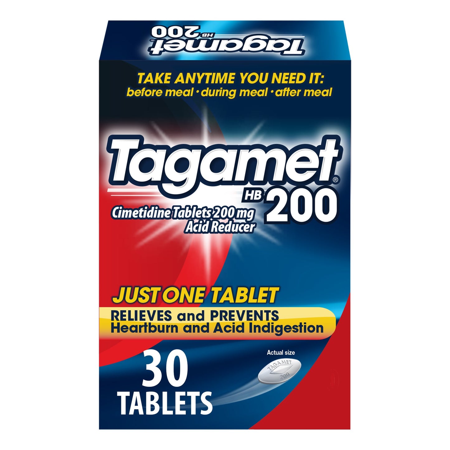 Tagamet HB 200 Acid Reducer 200 mg Tablets