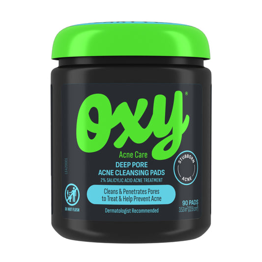 Oxy Deep Pore Acne Facial Cleansing Pads