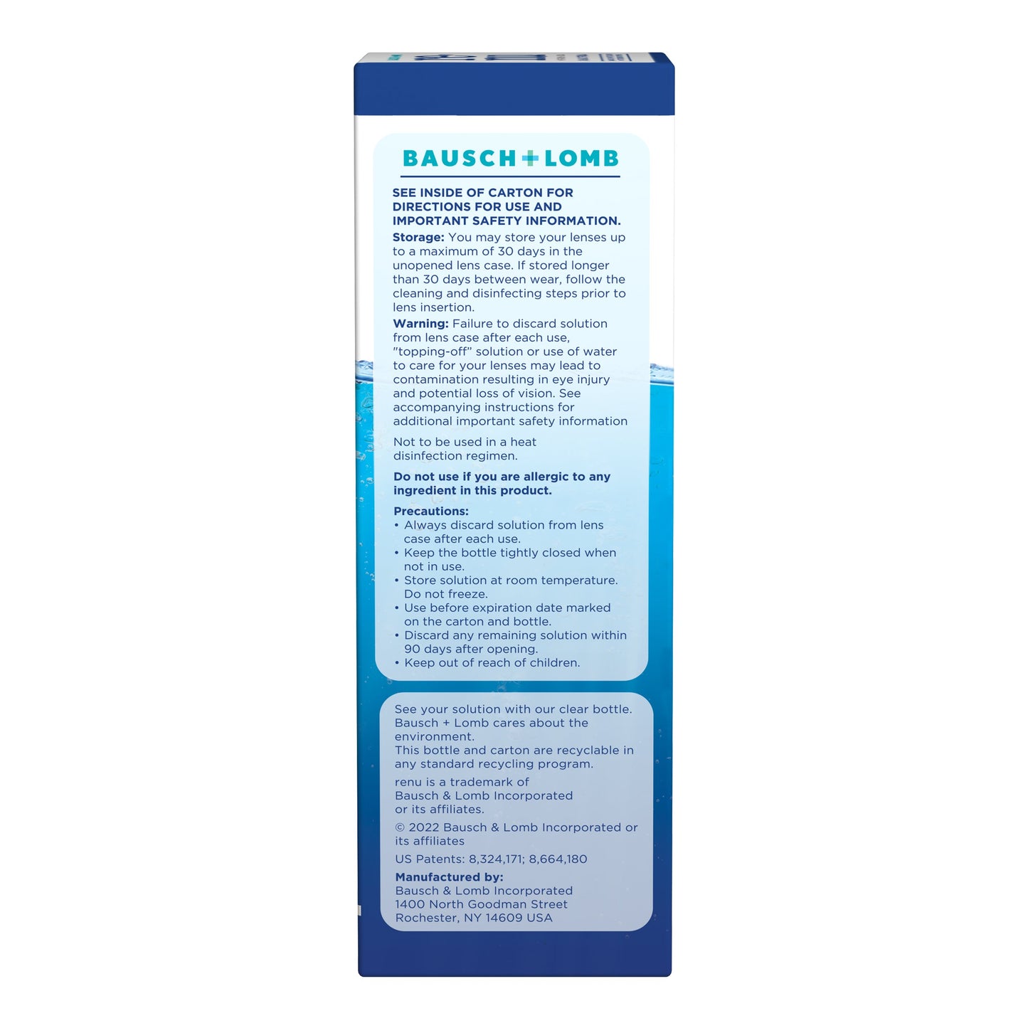 Bausch & Lomb renu Advanced Multi-Purpose Solution