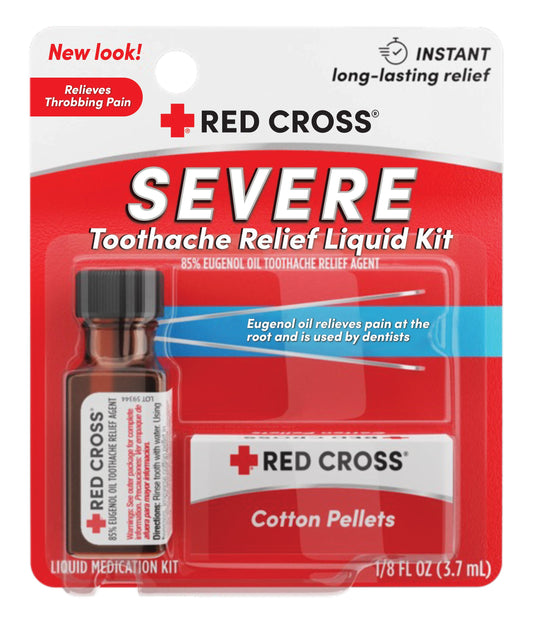 Red Cross Severe Toothache Relief Kit
