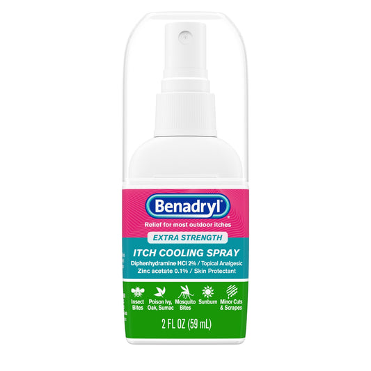 Benadryl Extra Strength Anti-Itch Travel Size Cooling Spray