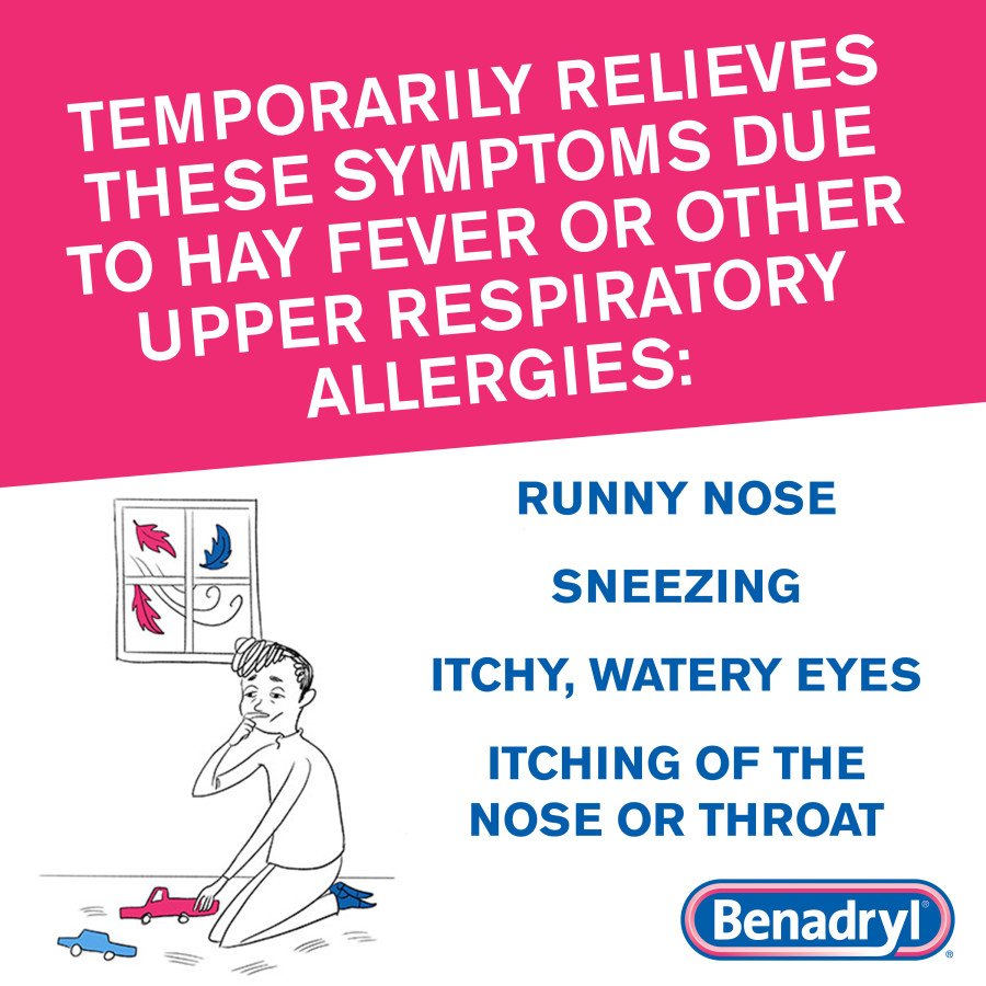 Benadryl Liqui-Gels Antihistamine Allergy Relief Medicine
