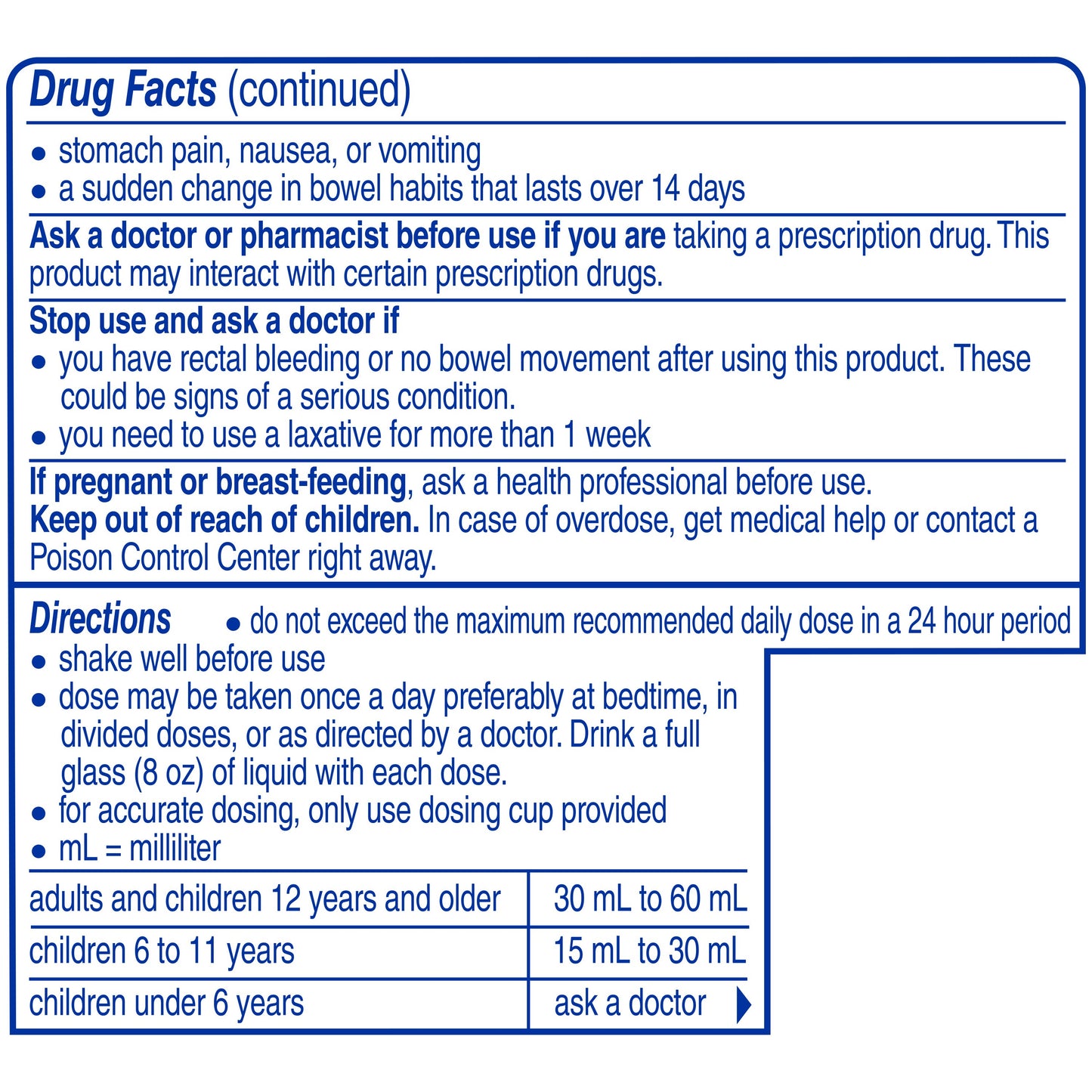 Phillips Milk of Magnesia Original Liquid Laxative