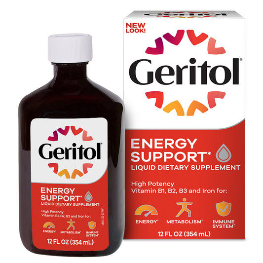 Geritol B-Vitamin & Iron Liquid Supplement