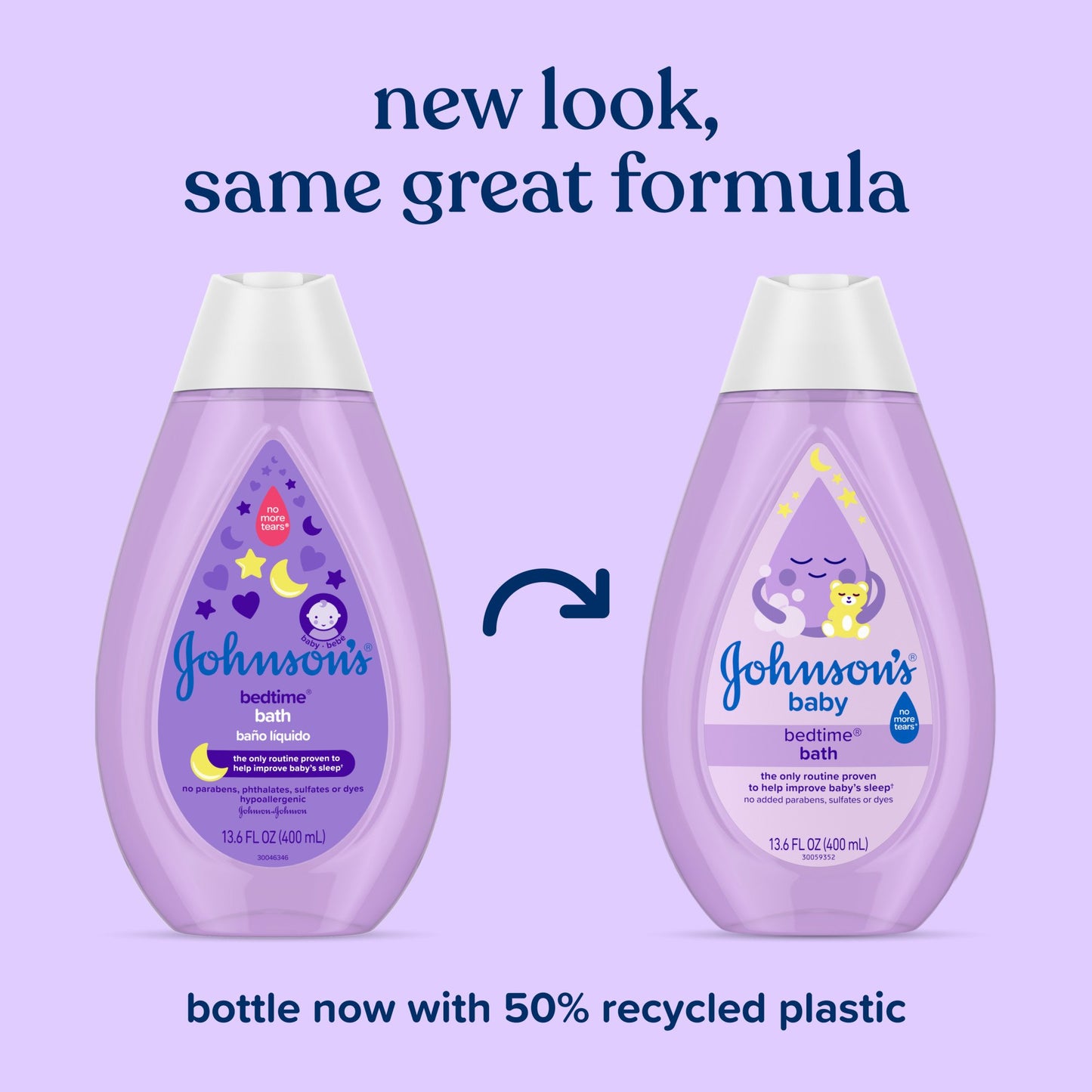 Johnson's Baby Tear-Free Bedtime Bath with Soothing Aromas
