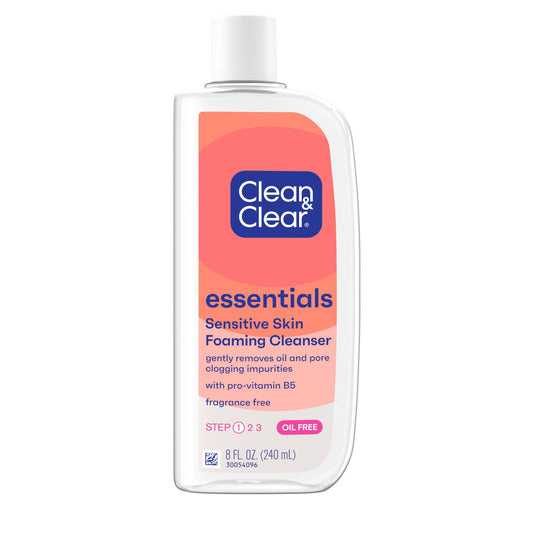 Clean & Clear Essentials Oil-Free Foaming Daily Facial Cleanser