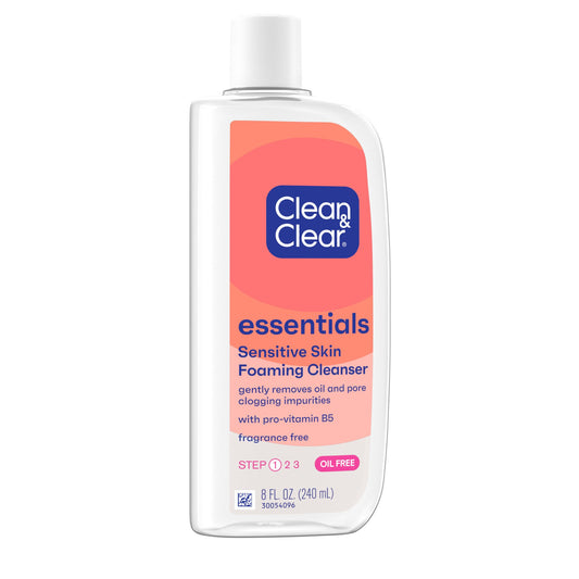 Clean & Clear Essentials Oil-Free Foaming Daily Facial Cleanser