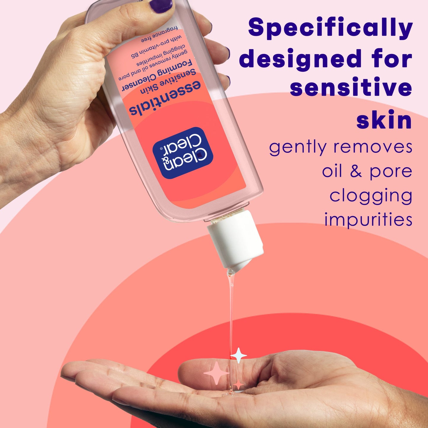 Clean & Clear Essentials Oil-Free Foaming Daily Facial Cleanser