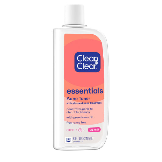 Clean & Clear Essentials Oil-Free Acne Toner, Salicylic Acid