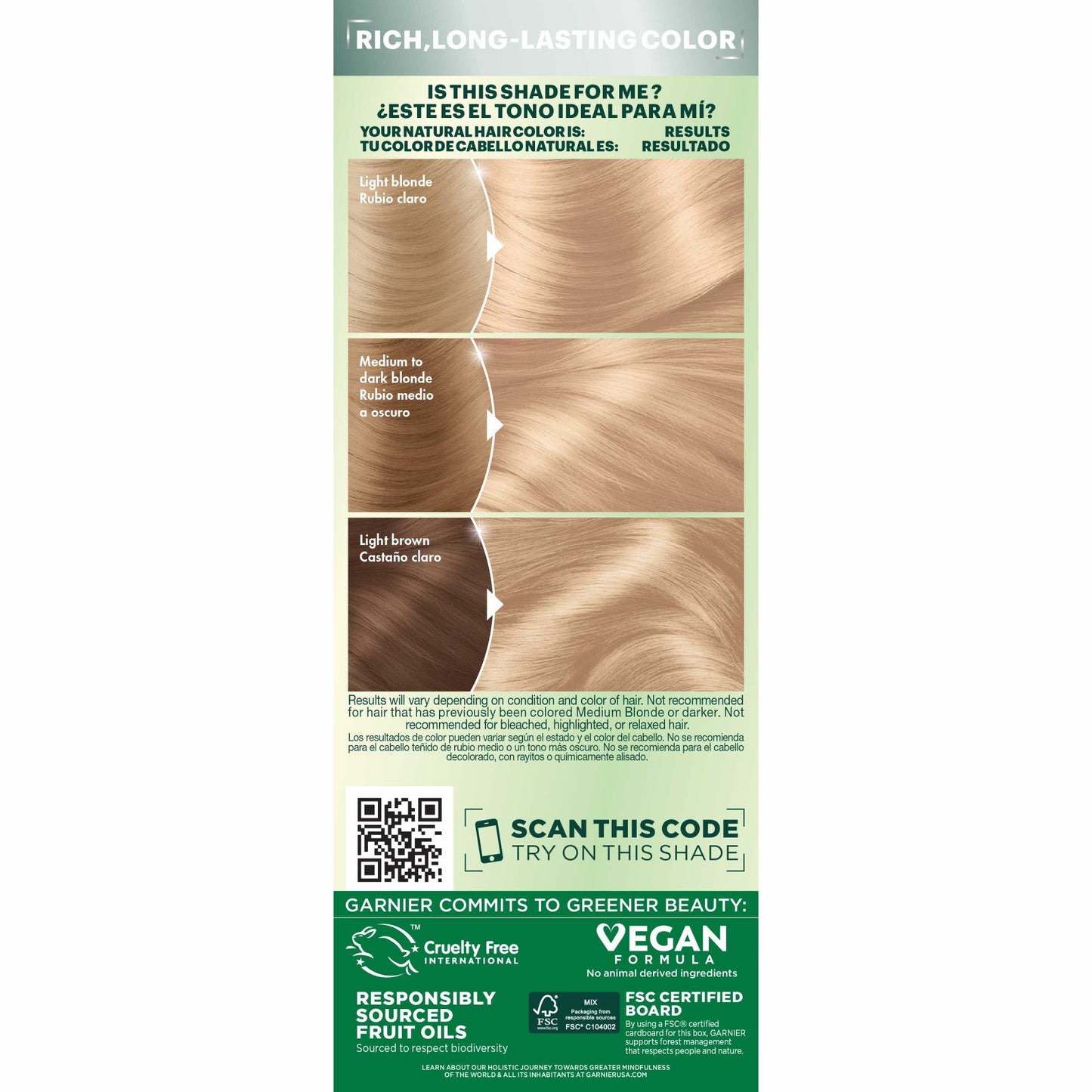Garnier Nutrisse Nourishing Hair Color Creme - 100 Extra-Light Natural Blonde (Chamomile)