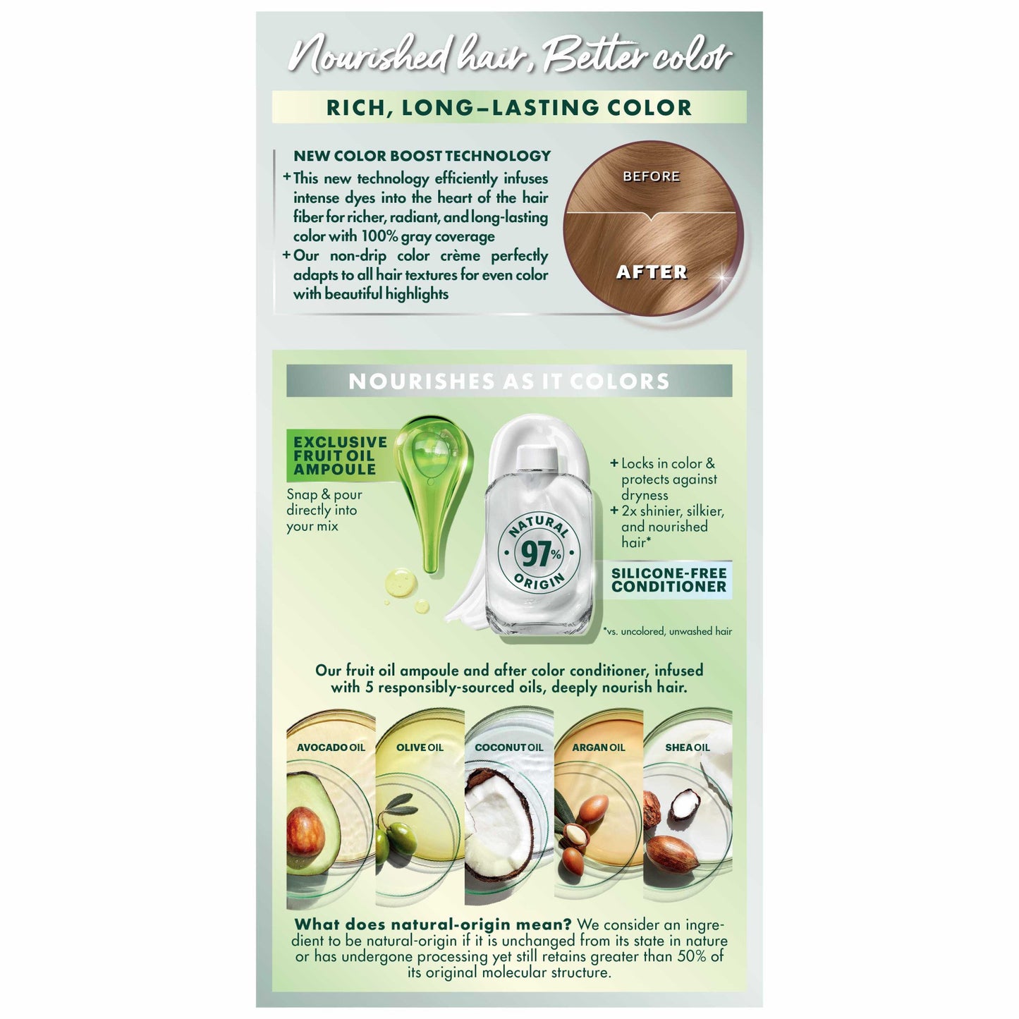Garnier Nutrisse Nourishing Hair Color Creme - 80 Medium Natural Blonde (Butternut)