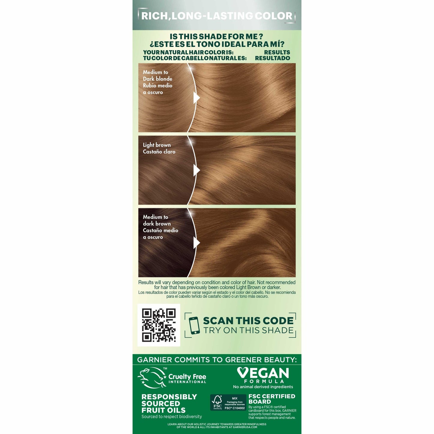 Garnier Nutrisse Nourishing Hair Color Creme - 73 Dark Golden Blonde (Honey Dip)