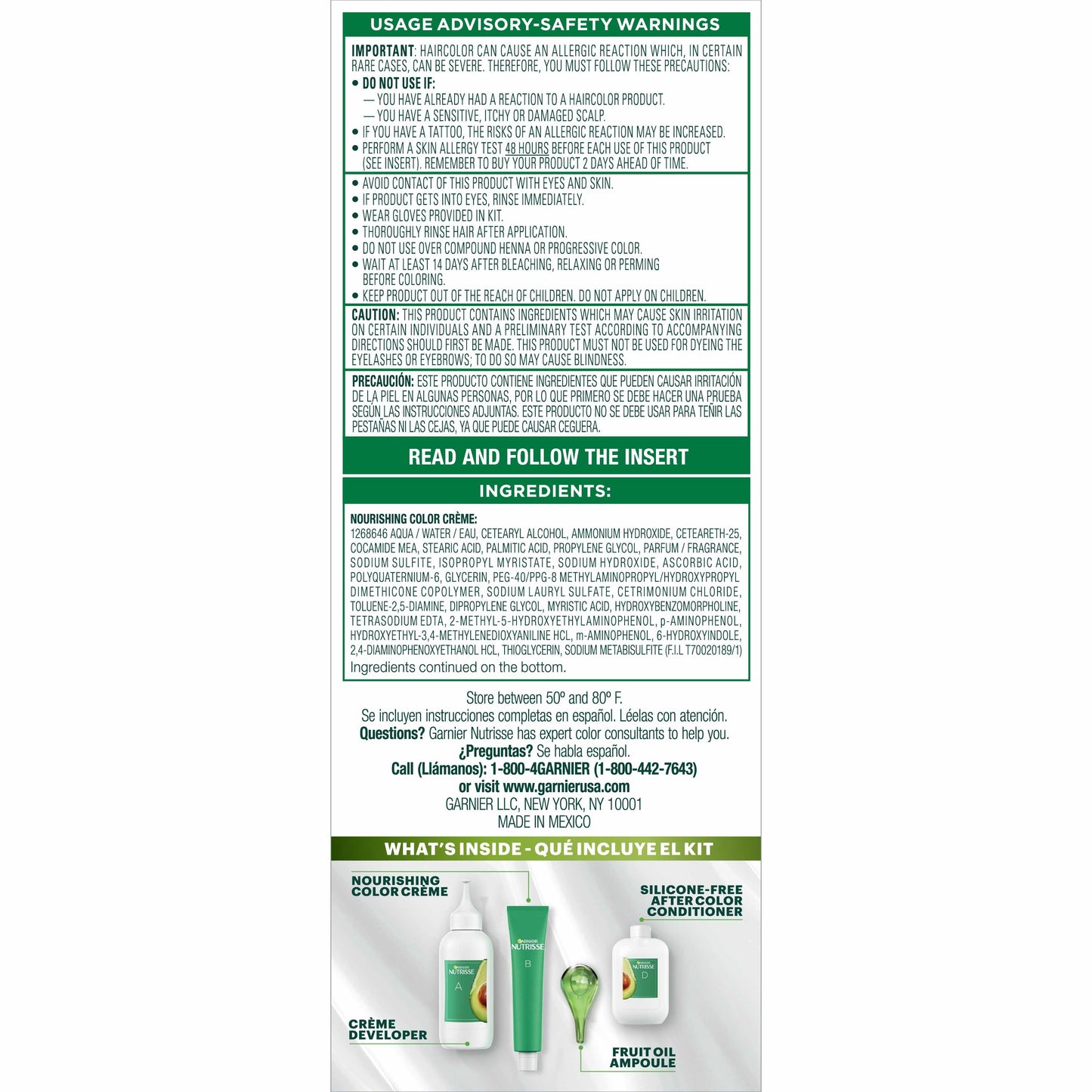 Garnier Nutrisse Nourishing Hair Color Creme - 70 Dark Natural Blonde