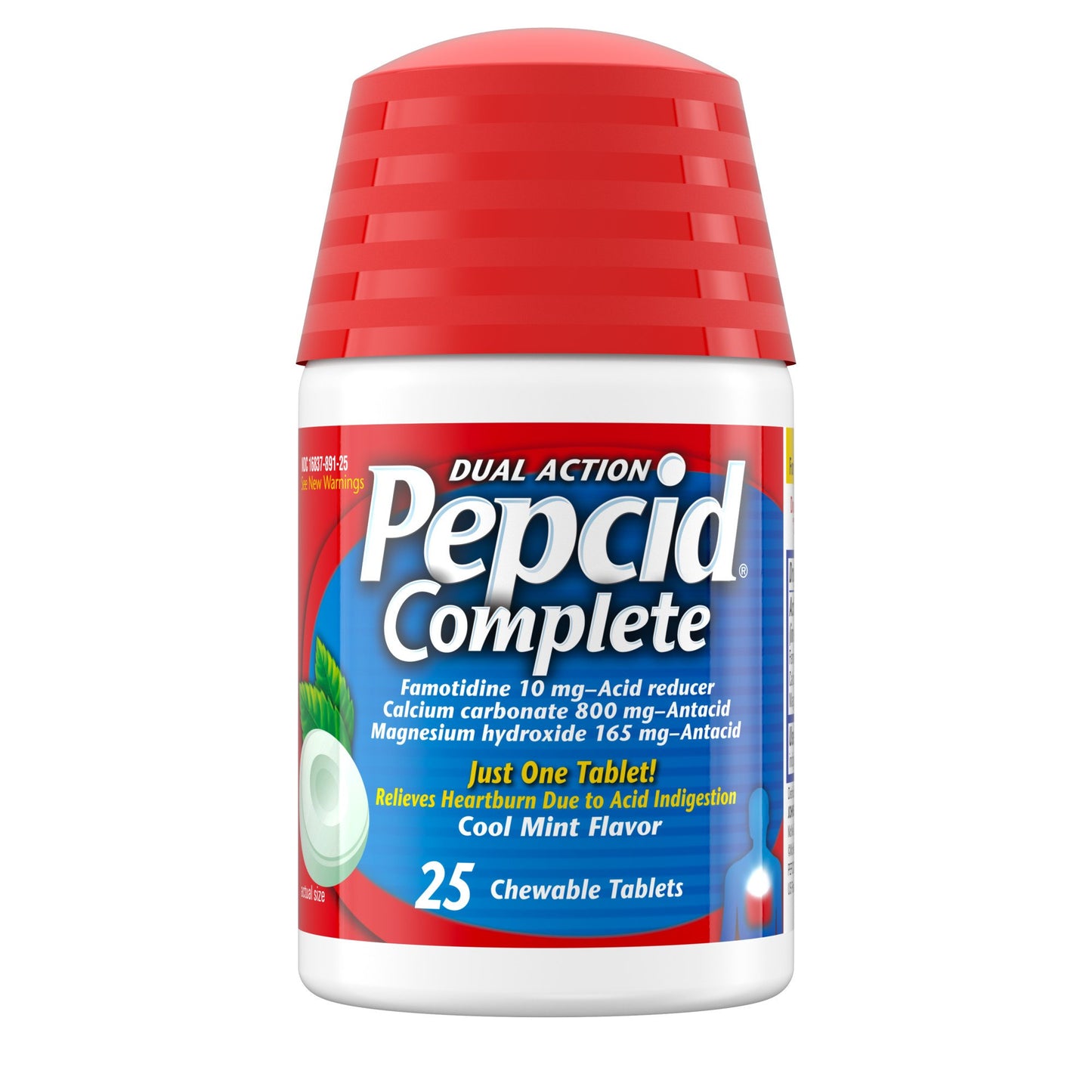 Pepcid Complete Heartburn Medicine Chews - Mint