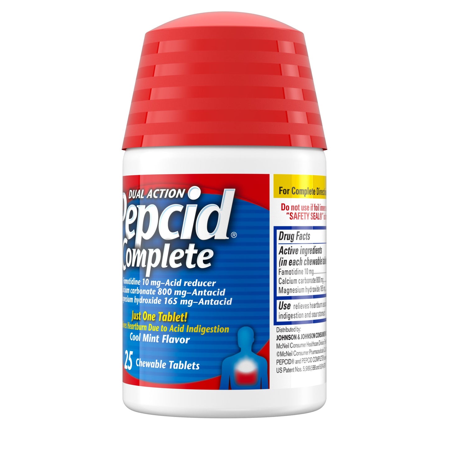Pepcid Complete Heartburn Medicine Chews - Mint