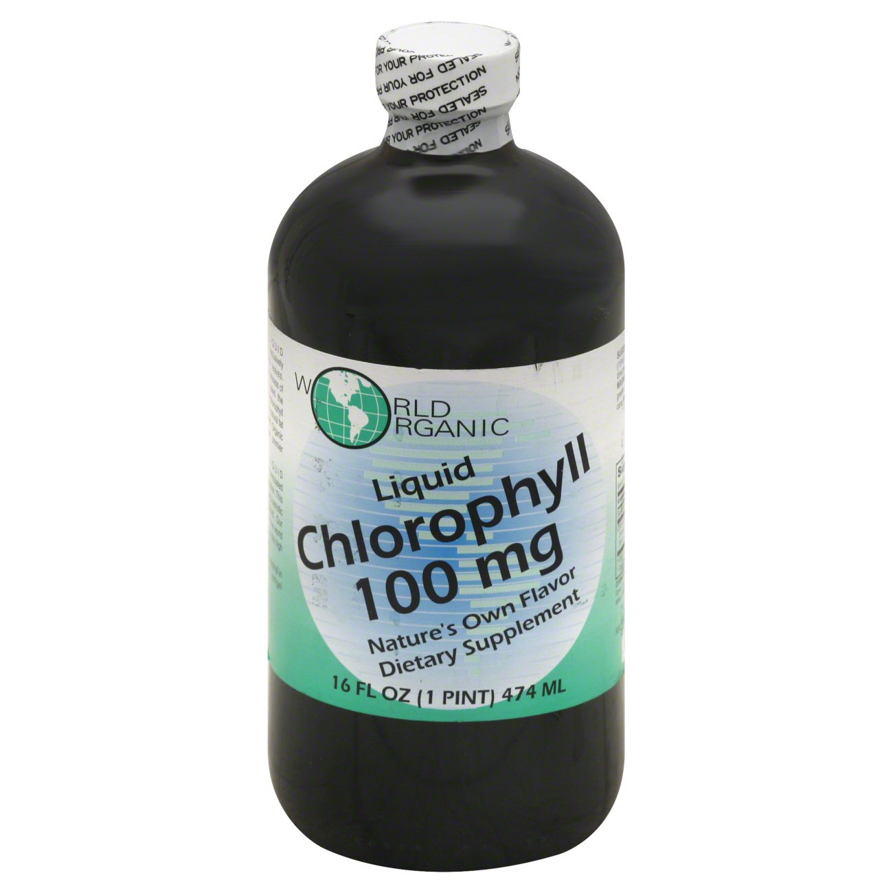 World Organic Liquid Chlorophyll 100 Mg