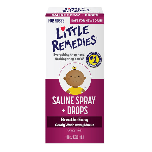 Little Remedies Saline Spray and Drops