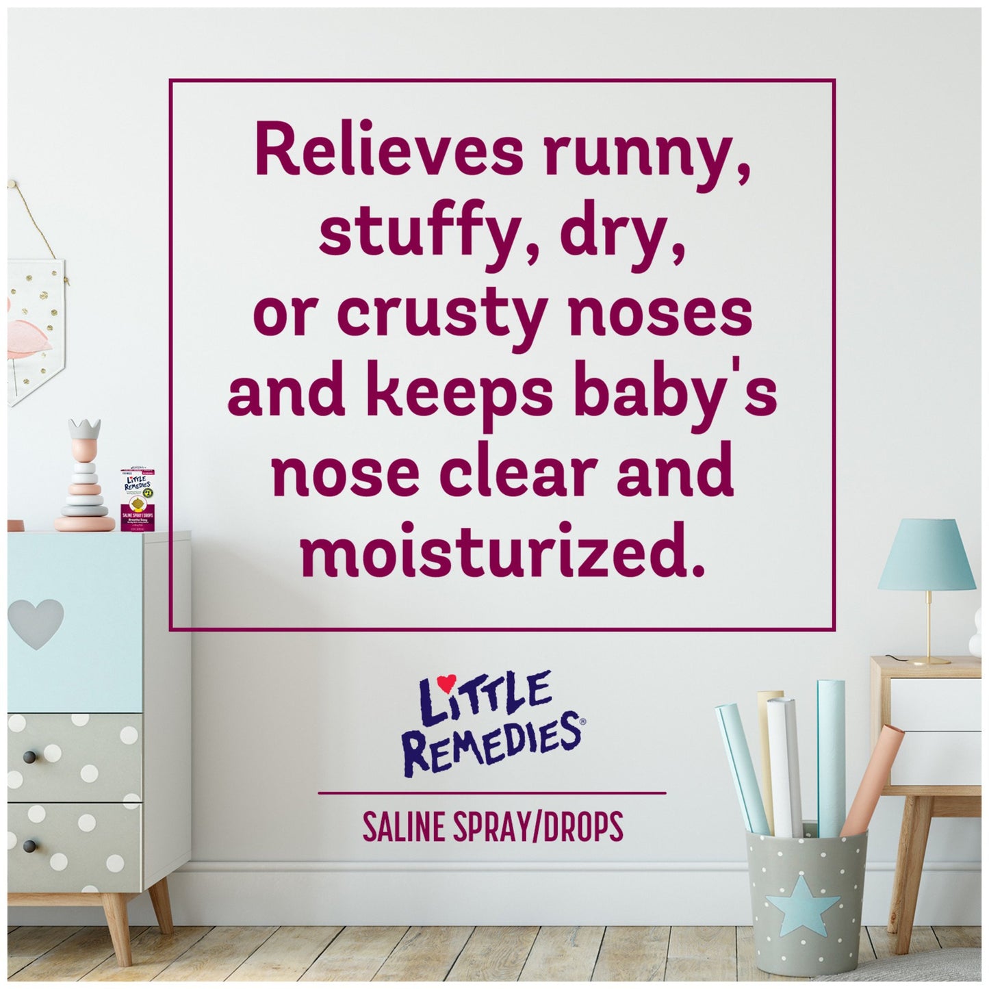 Little Remedies Saline Spray and Drops