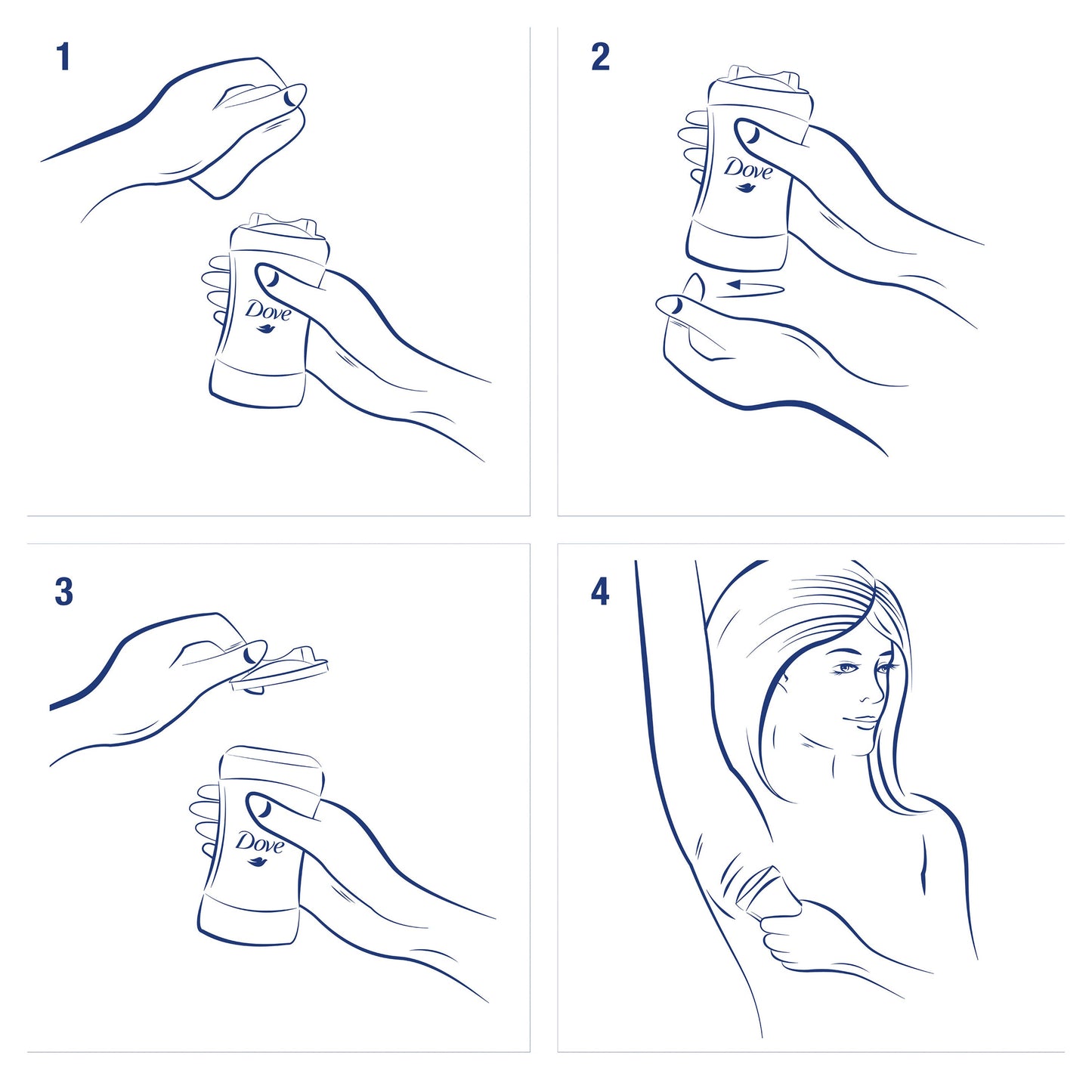 Dove Invisible Solid Antiperspirant Deodorant - Fresh