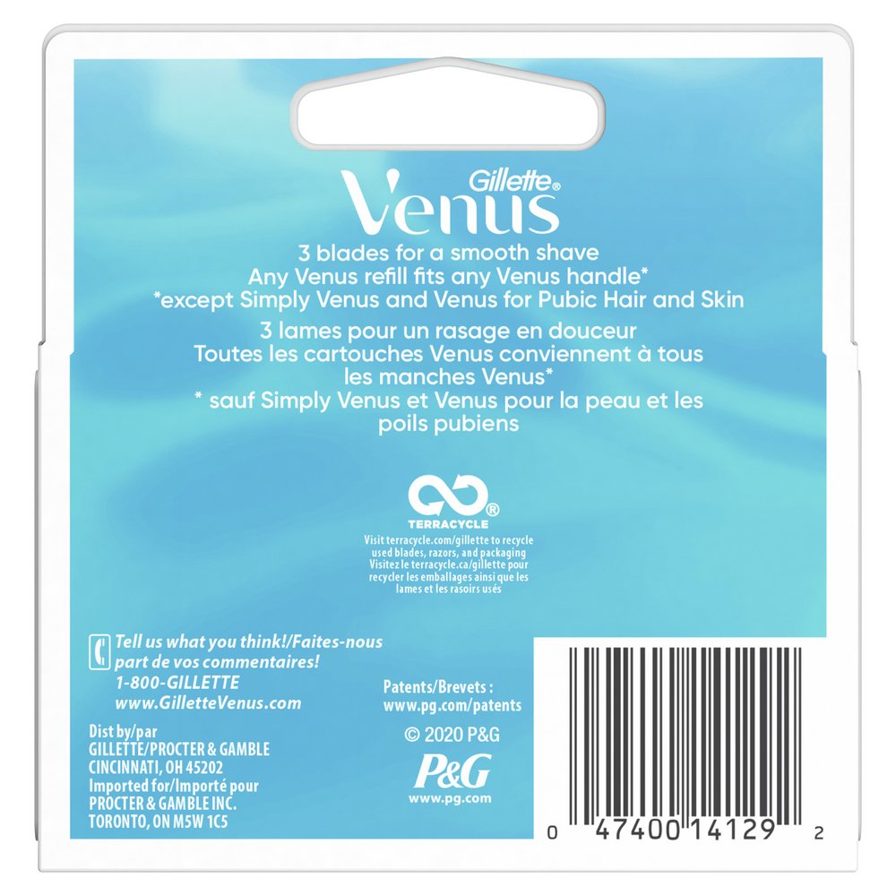 Gillette Venus Smooth Women's Razor Blades