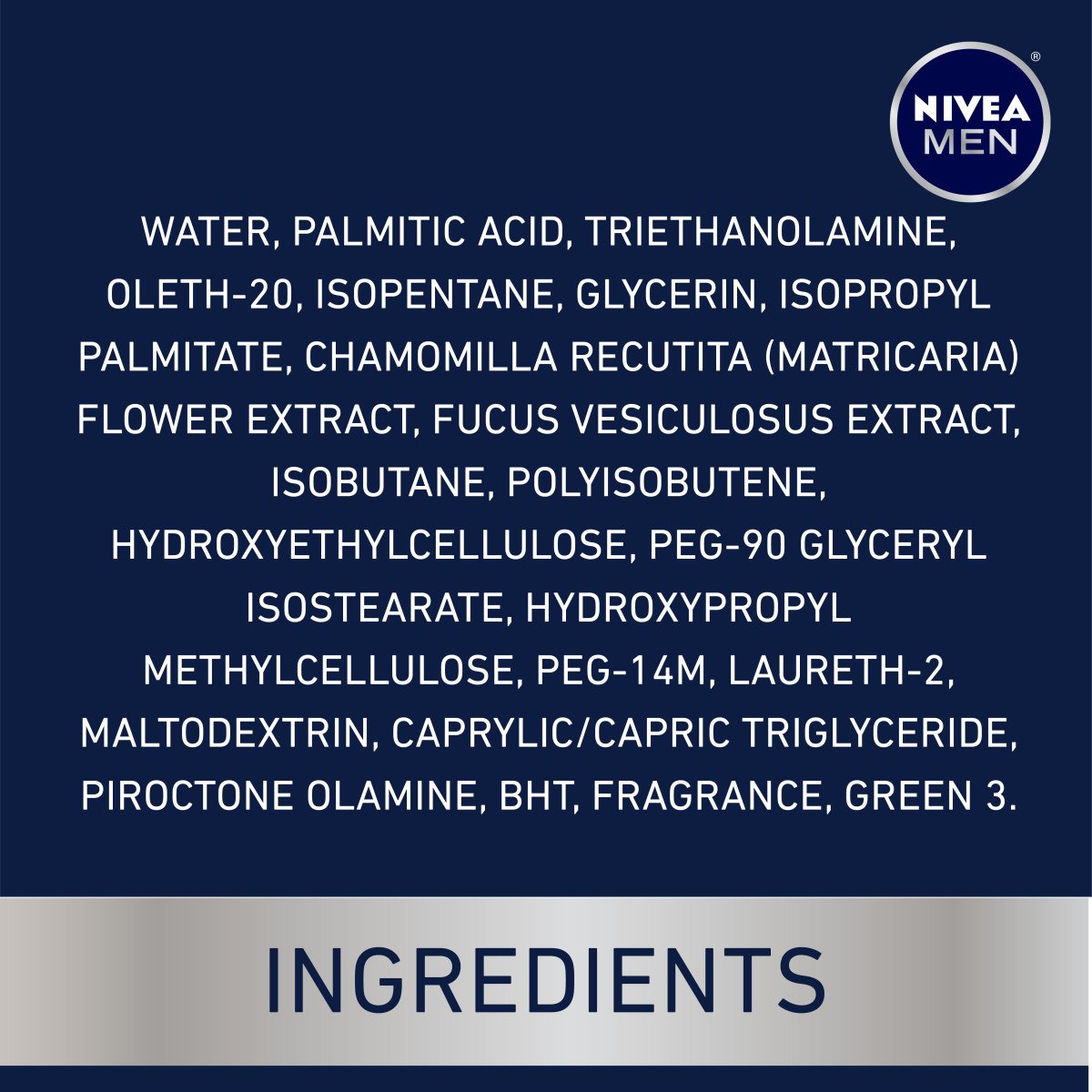 NIVEA Men Sensitive Shaving Gel Aerosol Can