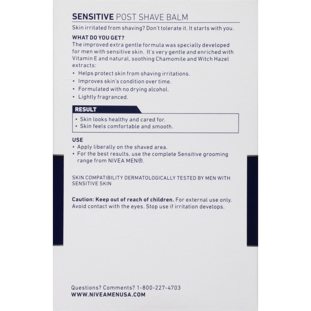NIVEA Men Sensitive Post Shave Balm