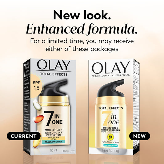 Olay Total Effects Face Moisturizer - Fragrance Free, SPF 15