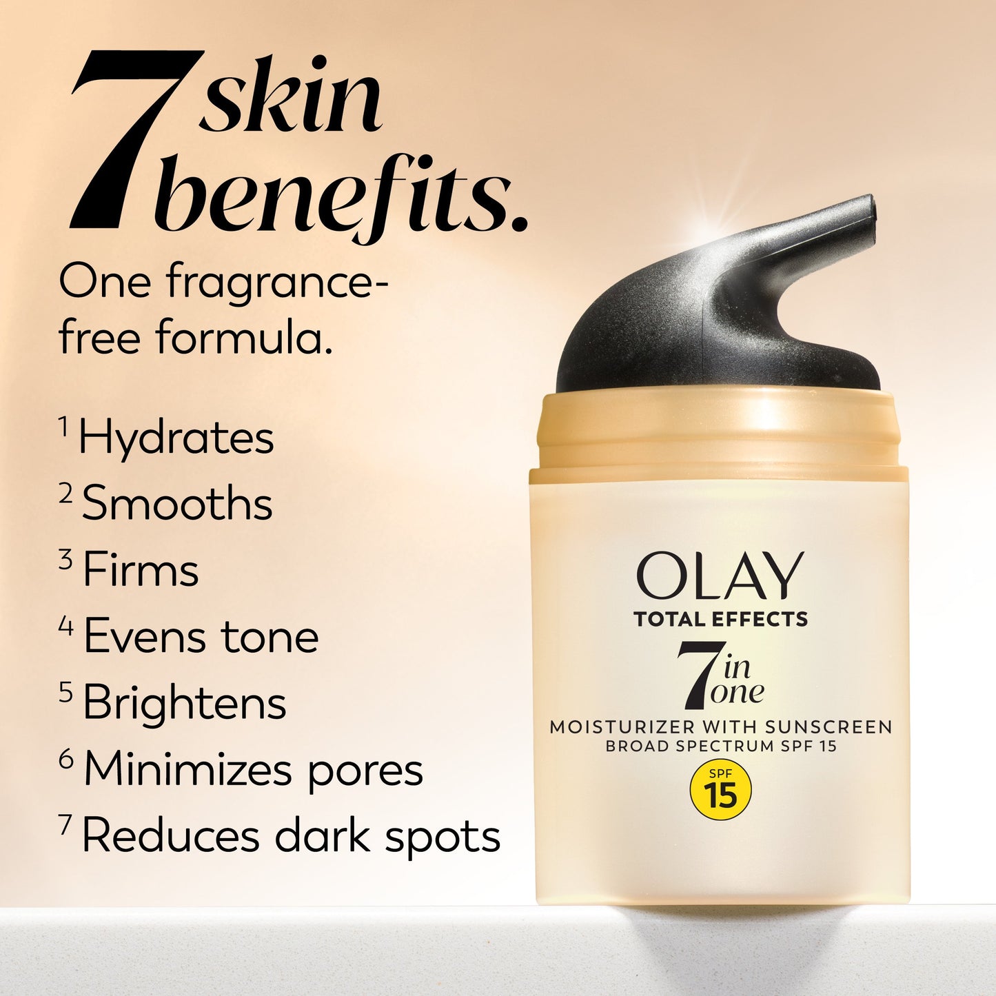 Olay Total Effects Face Moisturizer - Fragrance Free, SPF 15