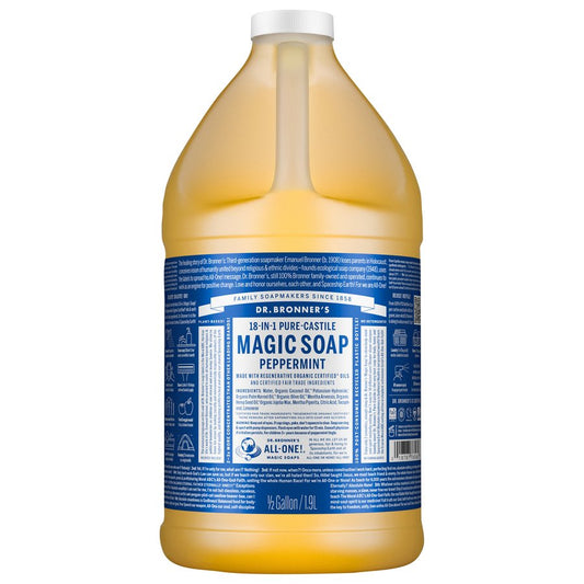 Dr. Bronner's 18-in-1 Pure-Castile Magic Soap - Hemp Peppermint