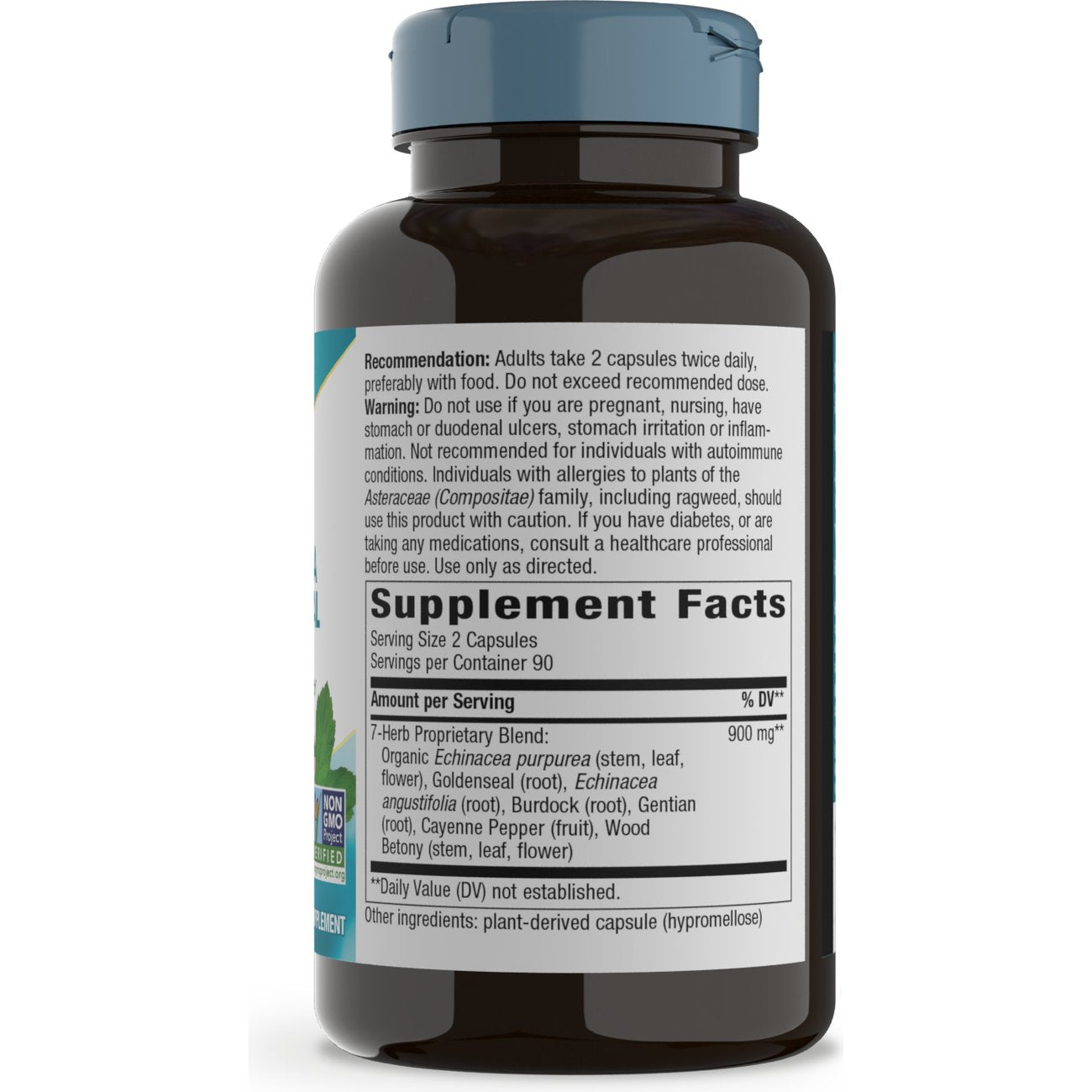 Nature's Way Echinacea Goldenseal Immune Support Capsules