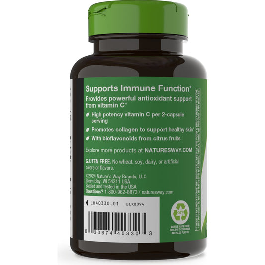 Nature's Way Vitamin C Bioflavonoids Capsules