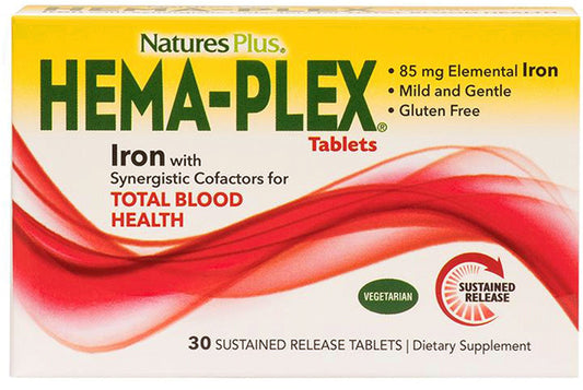 NaturesPlus Hema-Plex Vegetarian Tablets