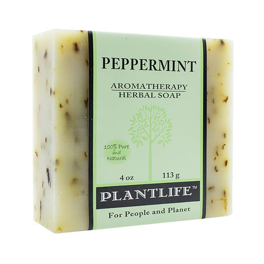 Plantlife Peppermint Aromatherapy Herbal Soap Bar