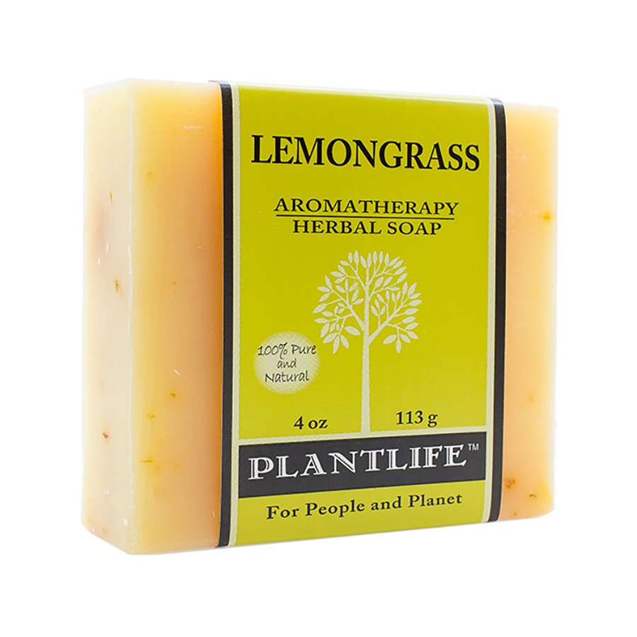 Plantlife Lemongrass Aromatherapy Herbal Soap Bar