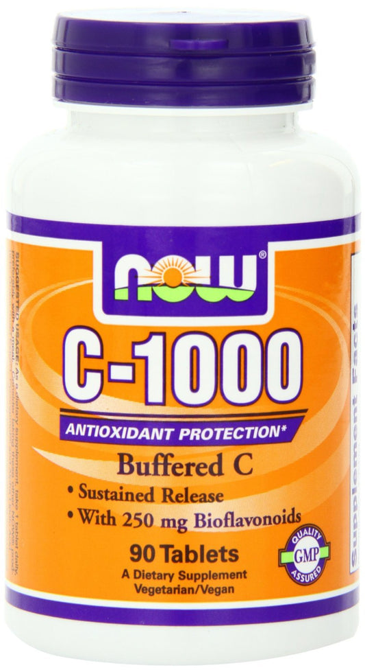NOW Vitamin C-1000 mg Complex Capsules