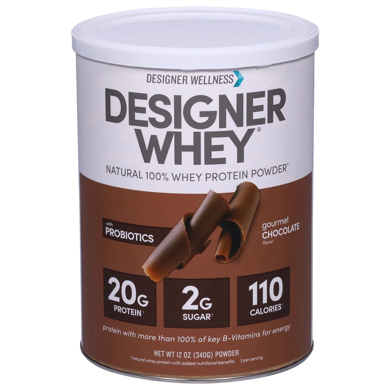 Designer Wellness Designer Whey 20g Protein Powder - Gourmet Chocolate
