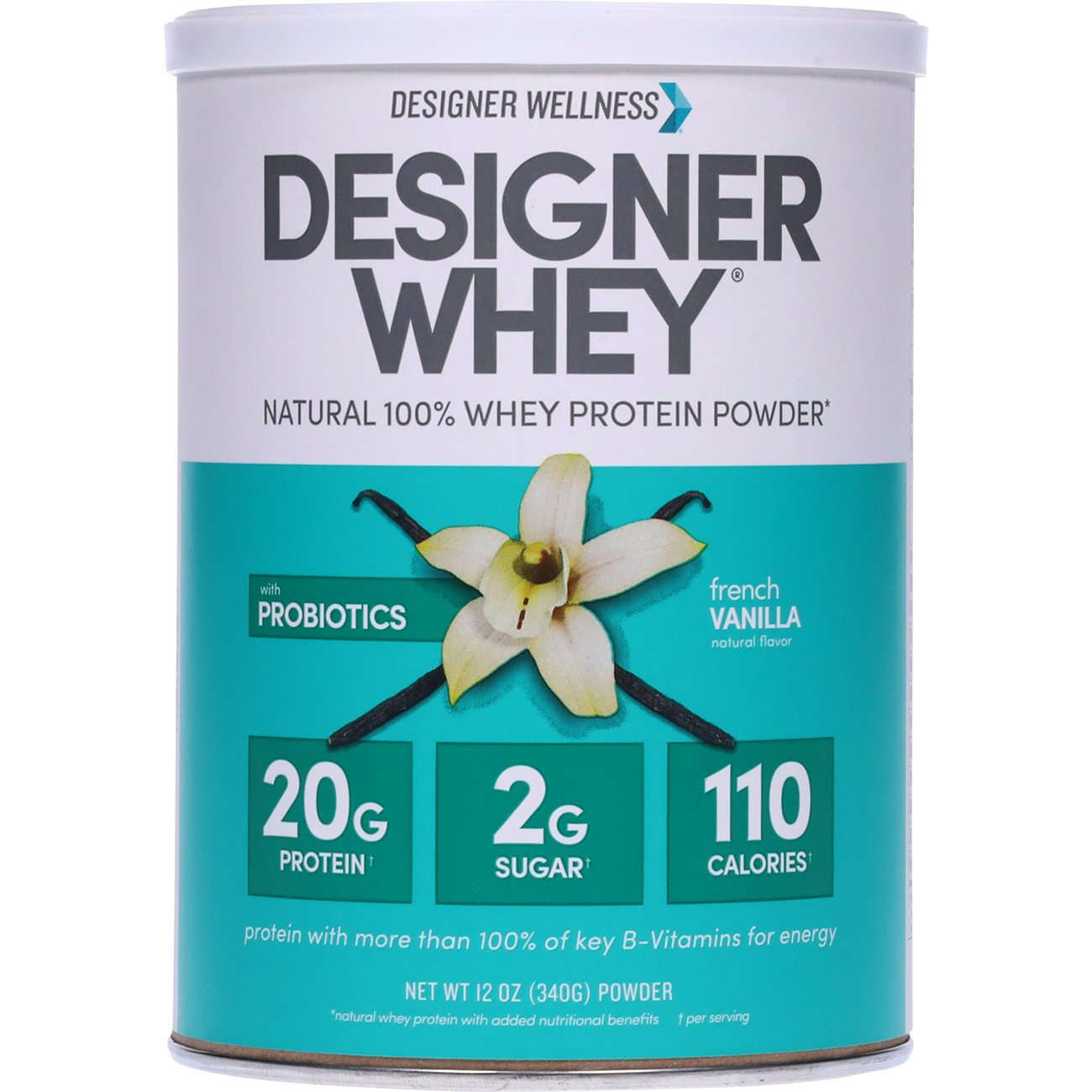 Designer Wellness Designer Whey 20g Protein Powder - French Vanilla
