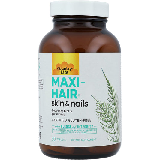 Country Life Vitamins Maxi-Hair Skin & Nails Tablets