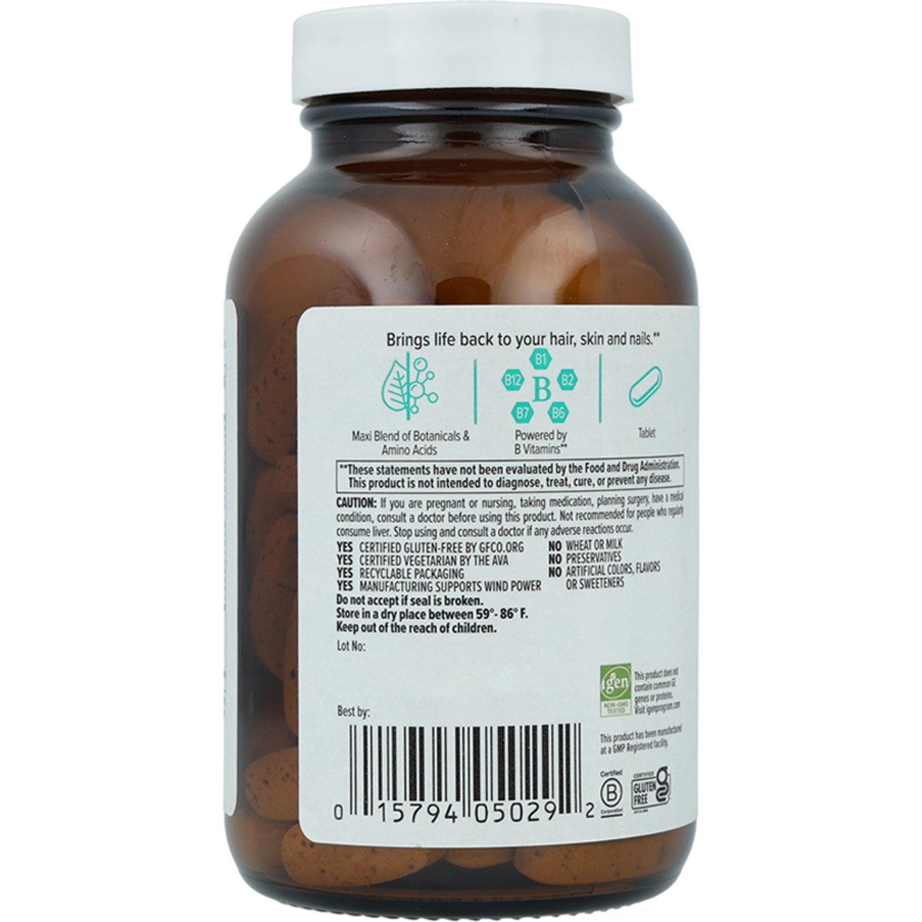 Country Life Vitamins Maxi-Hair Skin & Nails Tablets