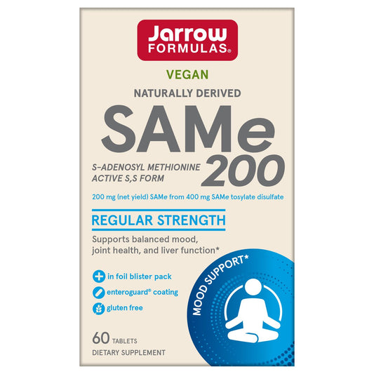Jarrow Formulas Sam-E Tablets - 200 mg