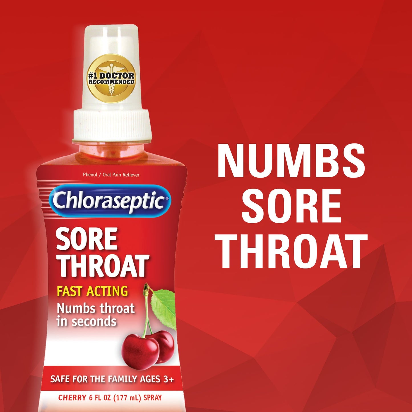 Chloraseptic Sore Throat Spray - Cherry