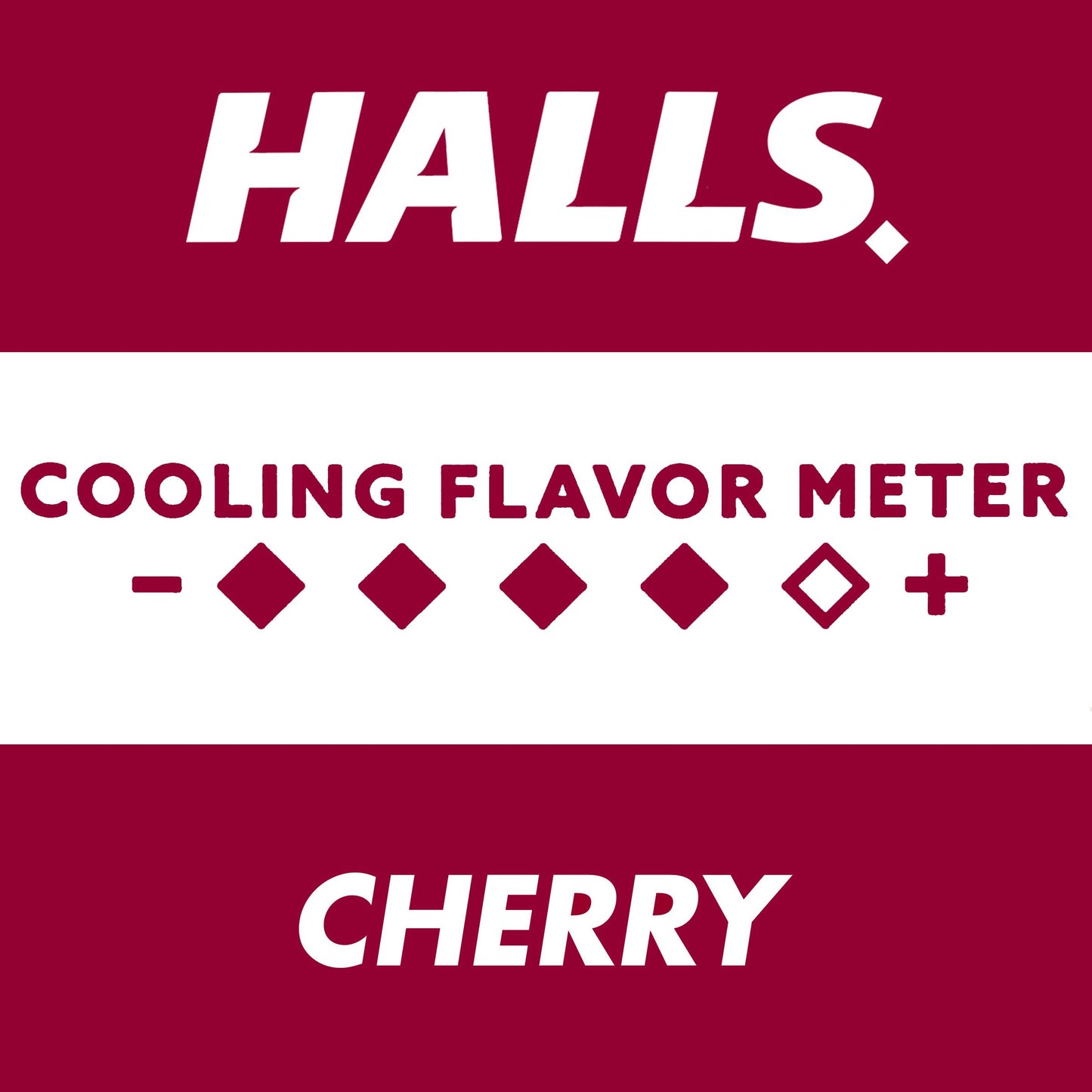 Halls Cherry Cough Drops